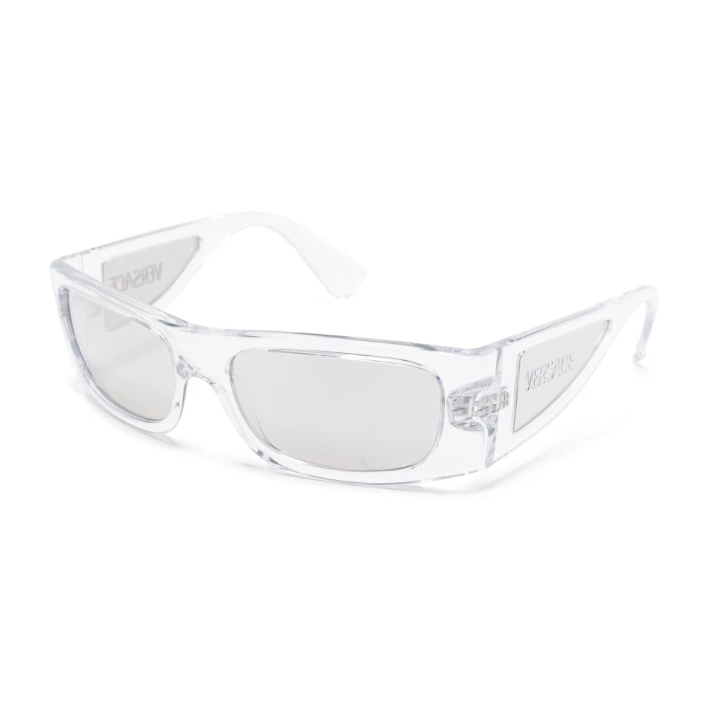 Versace Men's Gray Ve4482 1488V Sunglasses - Sunglasses - 57 Mm - Accessories