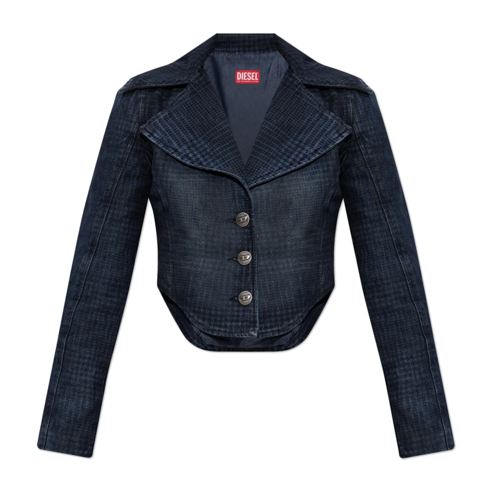 Diesel Donna Blu Giacche, Xs, New,