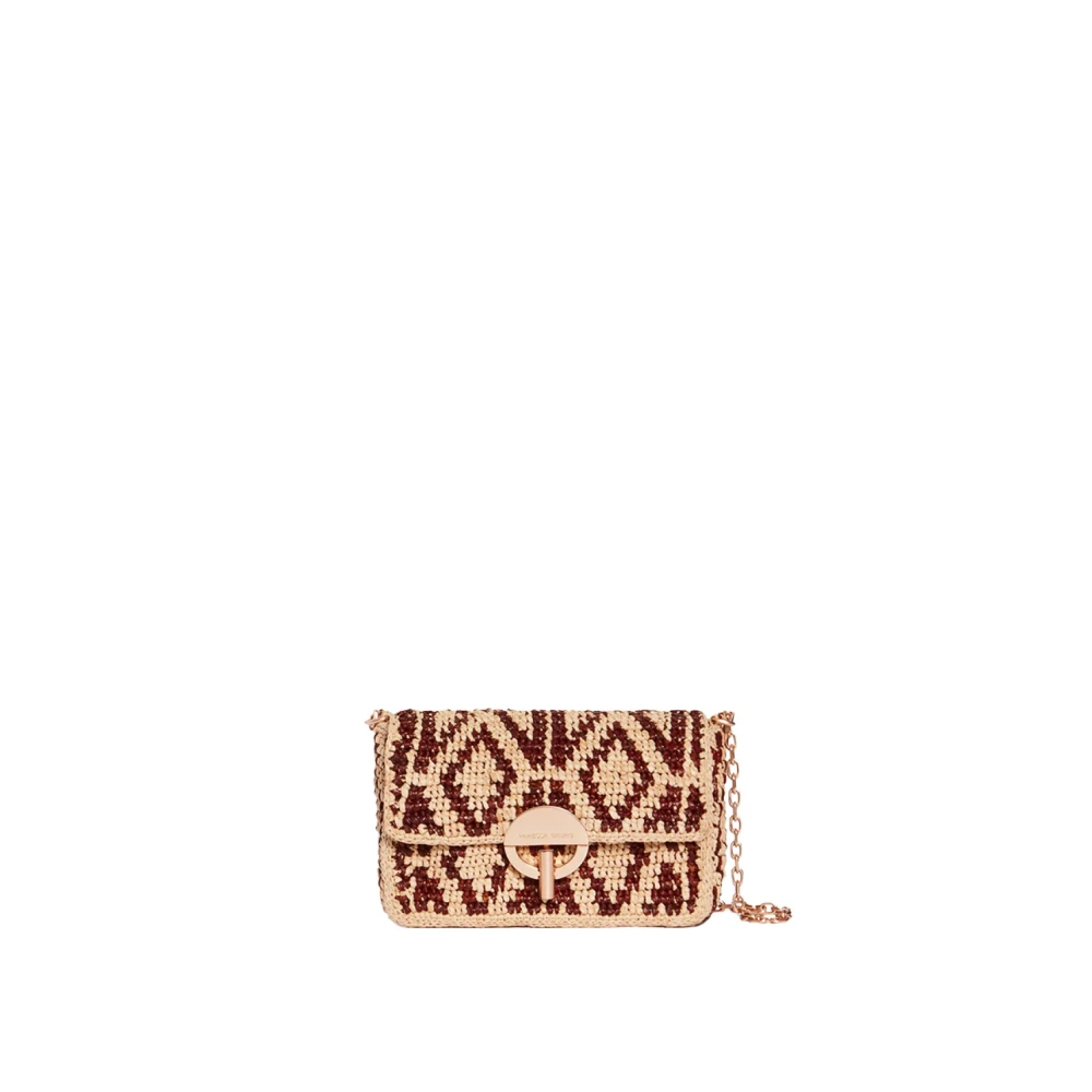 Vanessa Bruno Geometrische Maantas Beige Dames