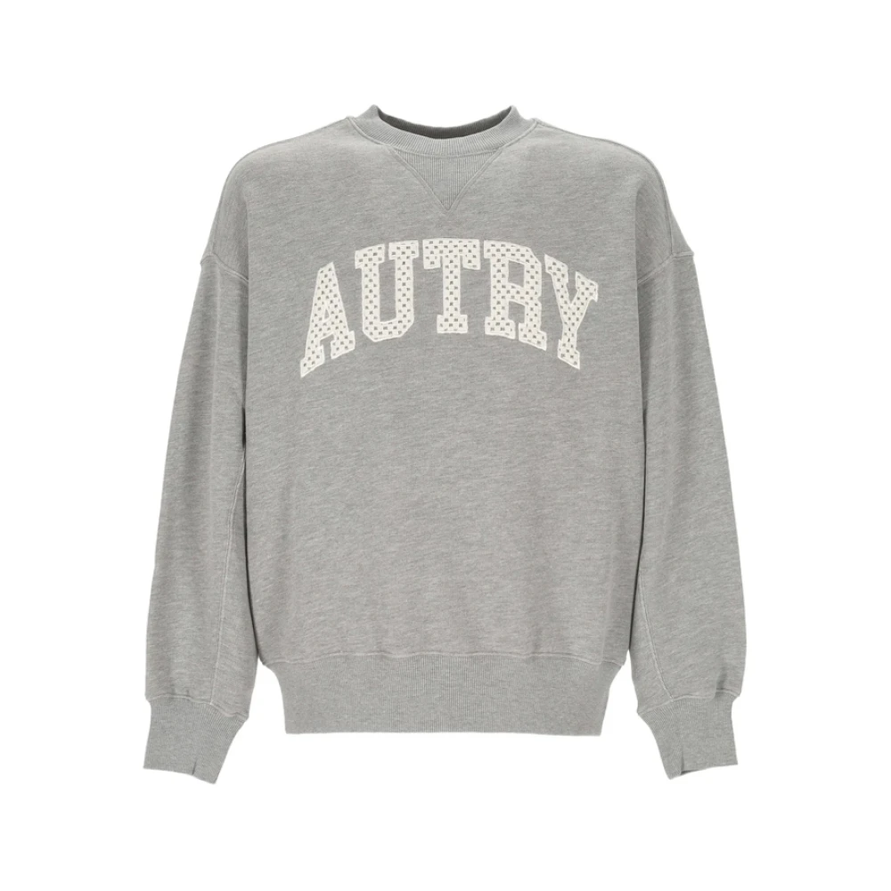 Autry Women's Gray Crewneck Sweatshirt - Sweatshirts - M - Sweatshirts & Hoodies