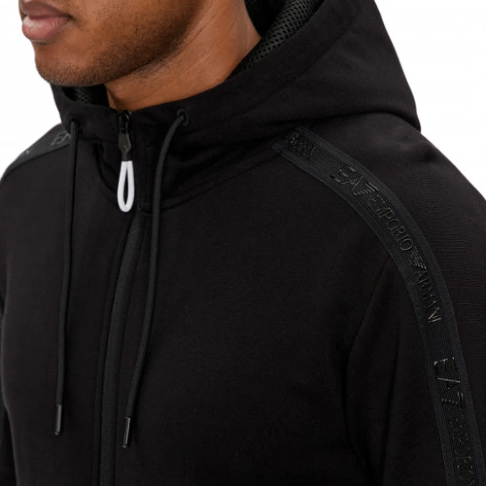 Emporio Armani EA7 Zwart 3Dpm88 Pjeqz Sweatshirt Black Heren