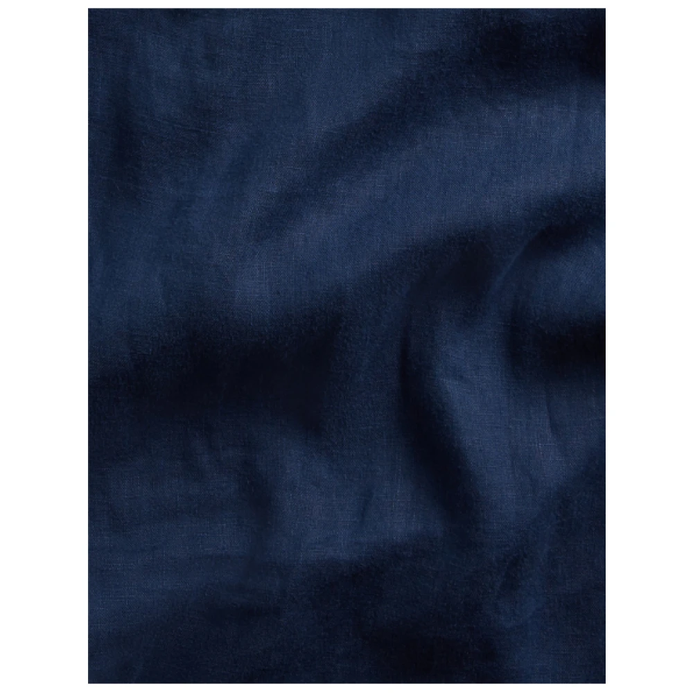 Polo Ralph Lauren Slim Fit Linnen Overhemd Blue Heren