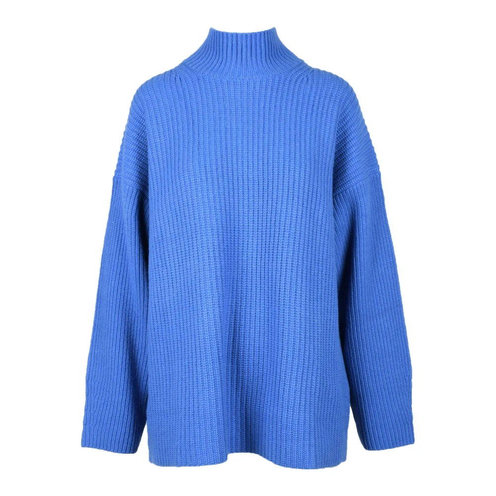 See by Chloé Wolmix Gebreide Trui Blue Dames