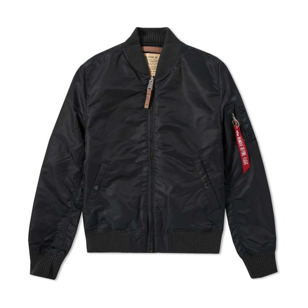 Alpha Industries Herren Schwarz – Ma1 – Bomberjacke In - Bild 4