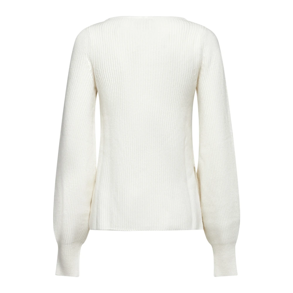 Loulou Studio Witte Sweater Collectie White Dames