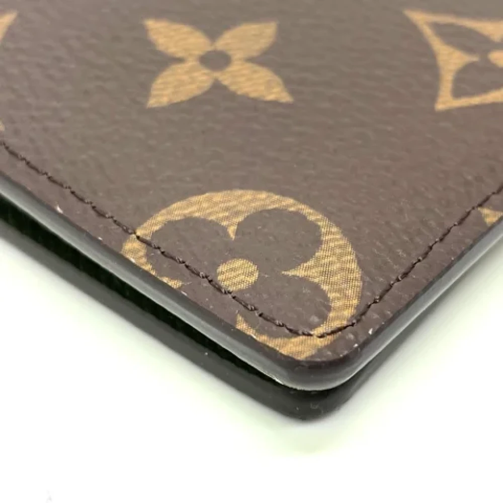 Louis Vuitton Vintage Pre-owned Canvas wallets Brown Heren