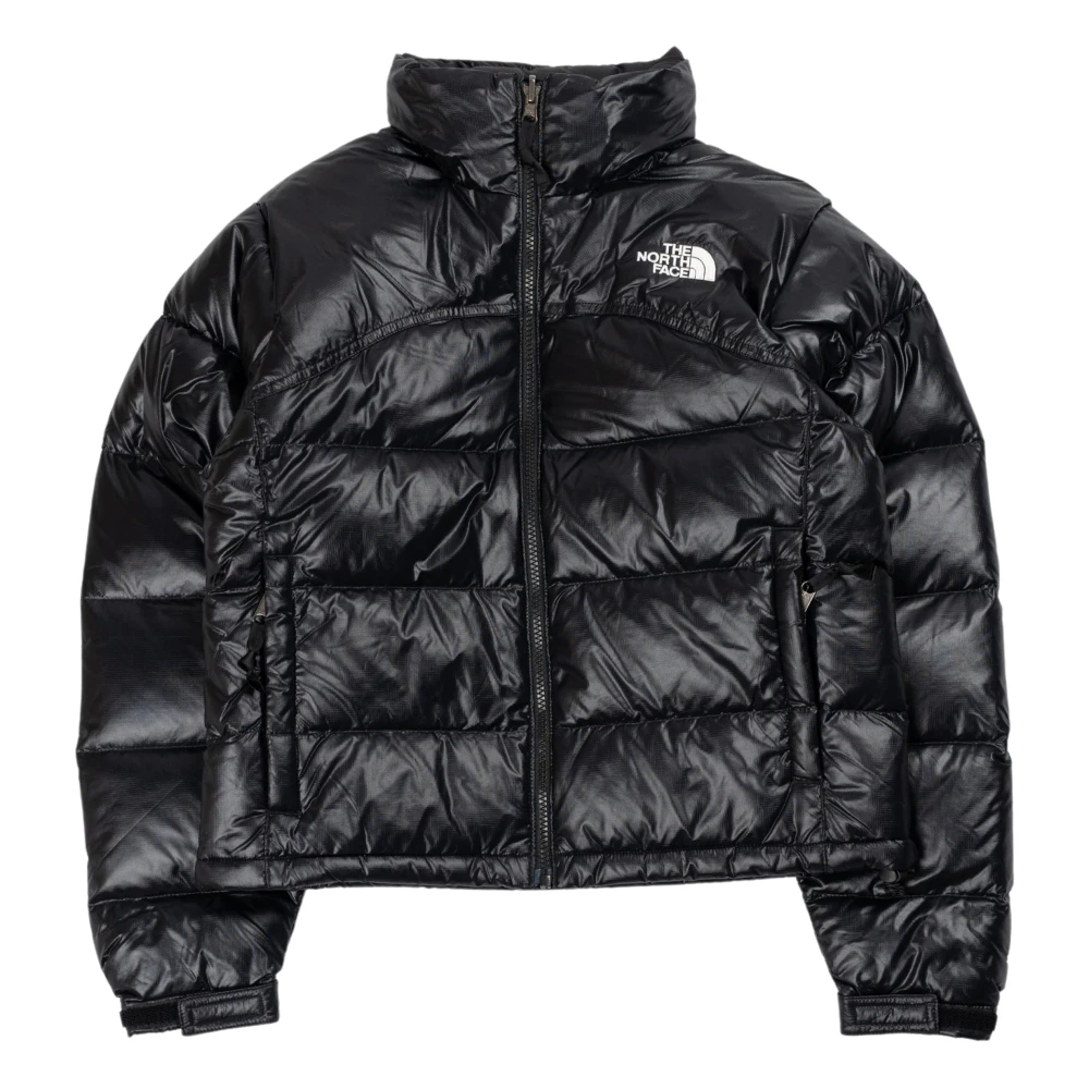 The North Face Retro Nuptse-jacka i svart Black, Dam