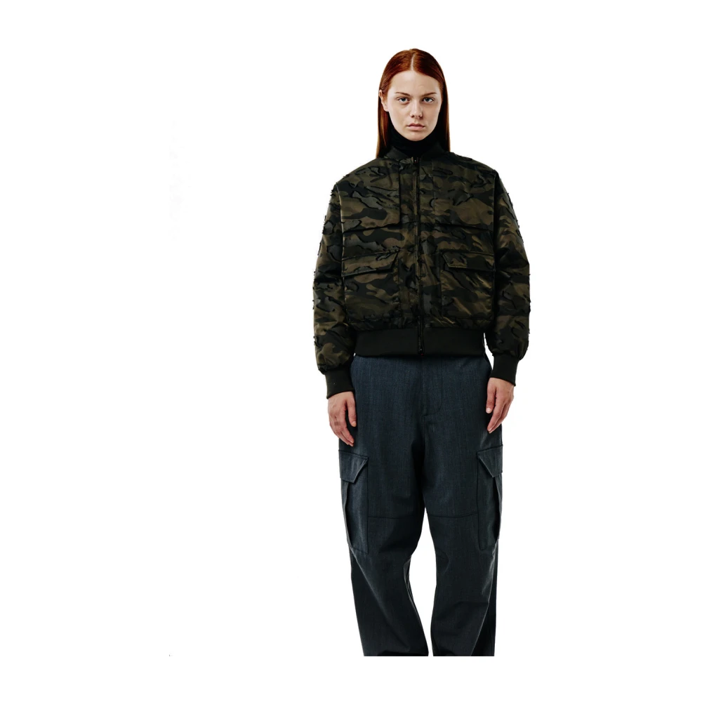 Afterlabel Candle Bomber Jas Green Dames