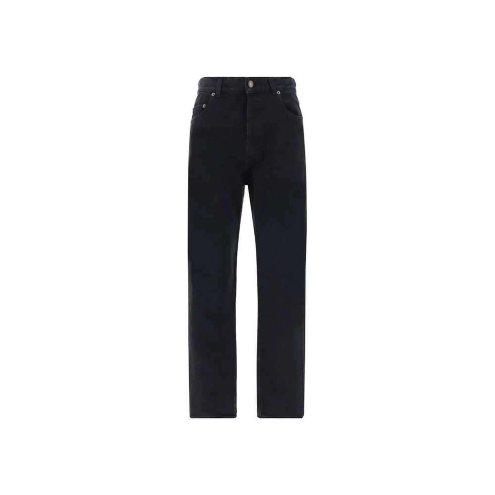 Saint Laurent Vanessa Denim Jeans Black Dames