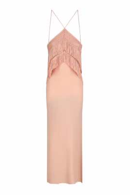 reina-halterneck-fringed-midi-dress