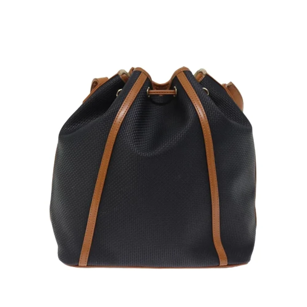 Yves Saint Laurent Vintage Pre-owned Fabric shoulder-bags Black Dames