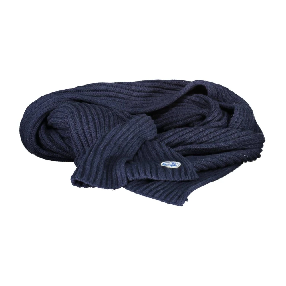 North Sails Men's Blue Winter Scarves, One Size, Winter Scarf