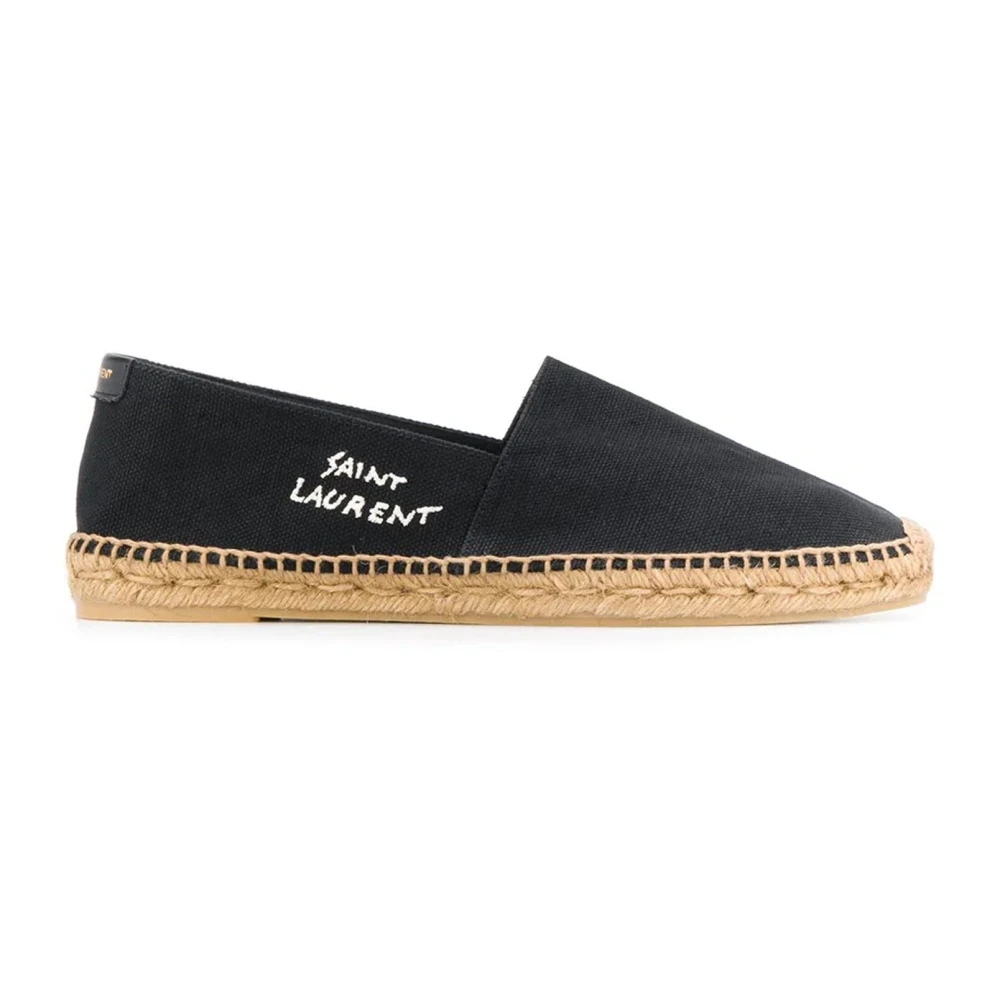 Canvas Logo Espadrilles Slip-on Sko