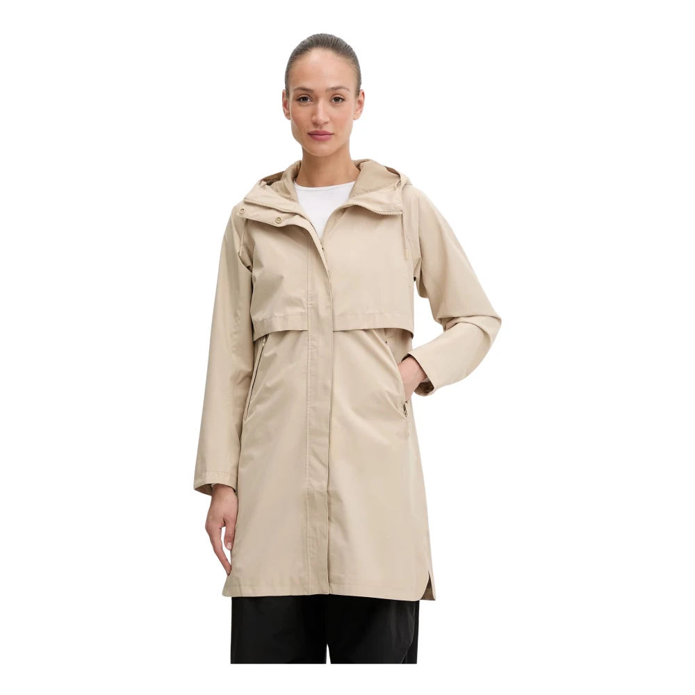 Helly Hansen - Sienna Regenmantel - Sport - Damen - Beige - M - Bild 3