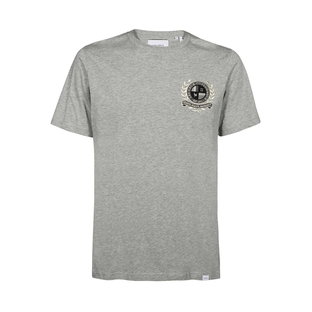 Les Deux - Tops > T-Shirts - Gray - Les Deux - Modalova