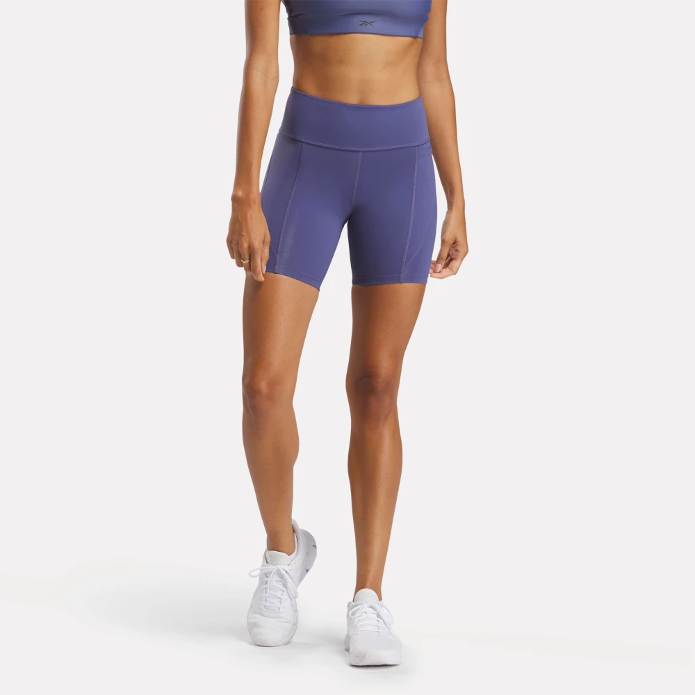 Reebok LUX High Rise Bike S Purple Dames