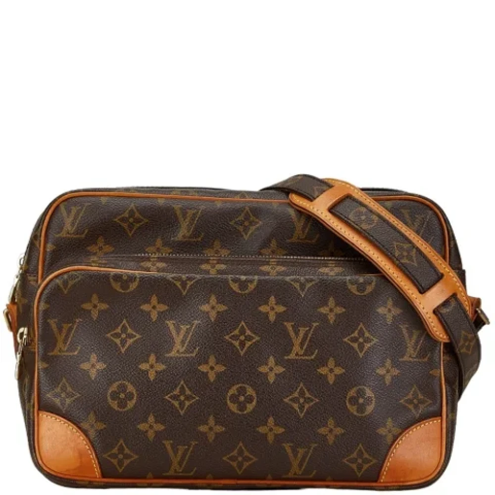 Louis Vuitton Vintage Pre-owned Plastic louis-vuitton-bags Brown Dames