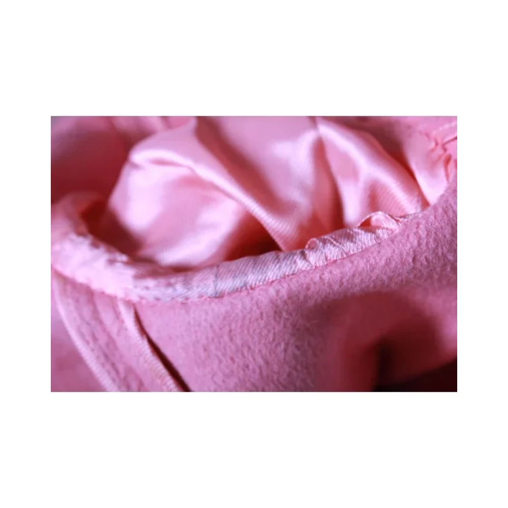 Prada Vintage Pre-owned Wool outerwear Pink Dames