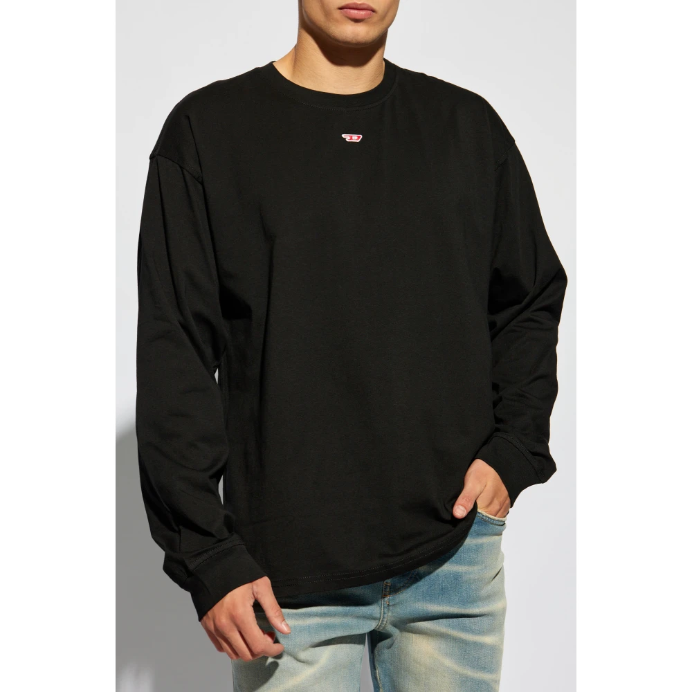Diesel T-shirt T-Boxt-Ls-D Black Unisex