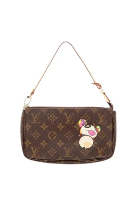 Pre-owned Pochette Accessoires Monogram Pouch