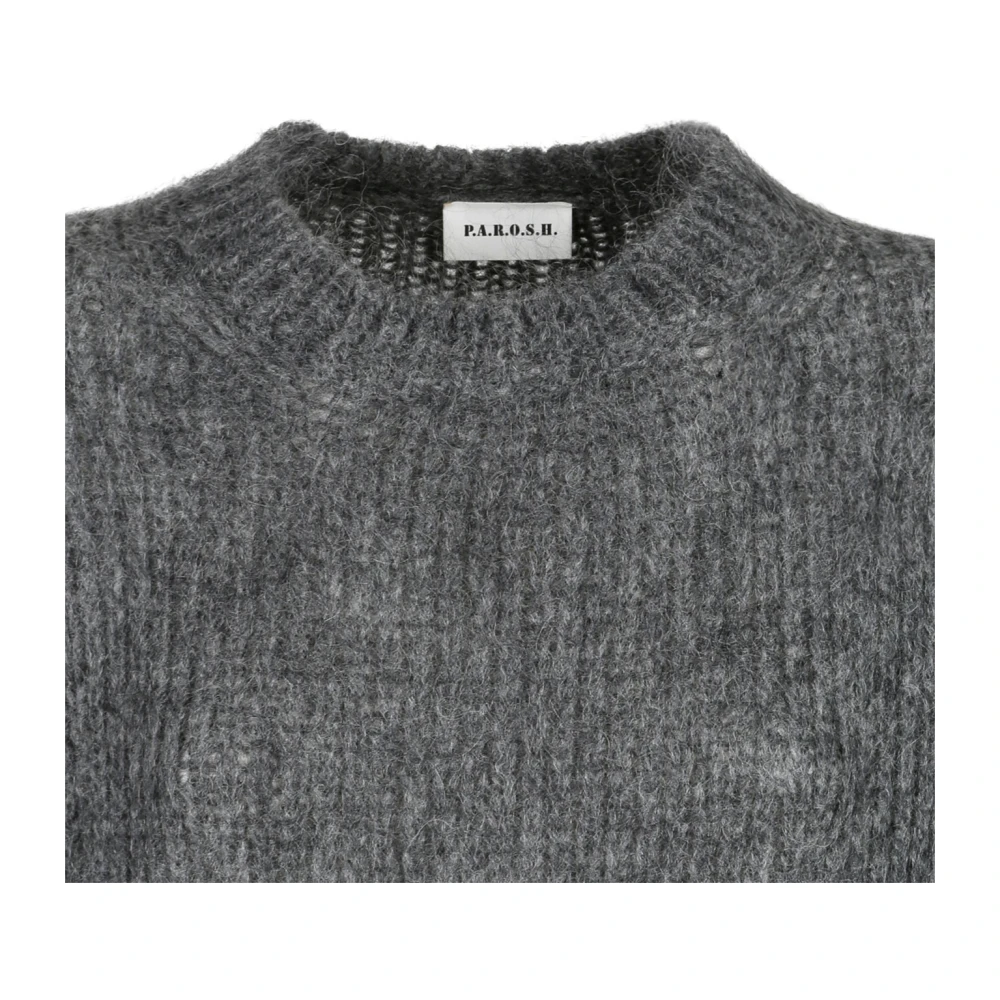 P.a.r.o.s.h. Grijze Sweater Collectie Gray Dames