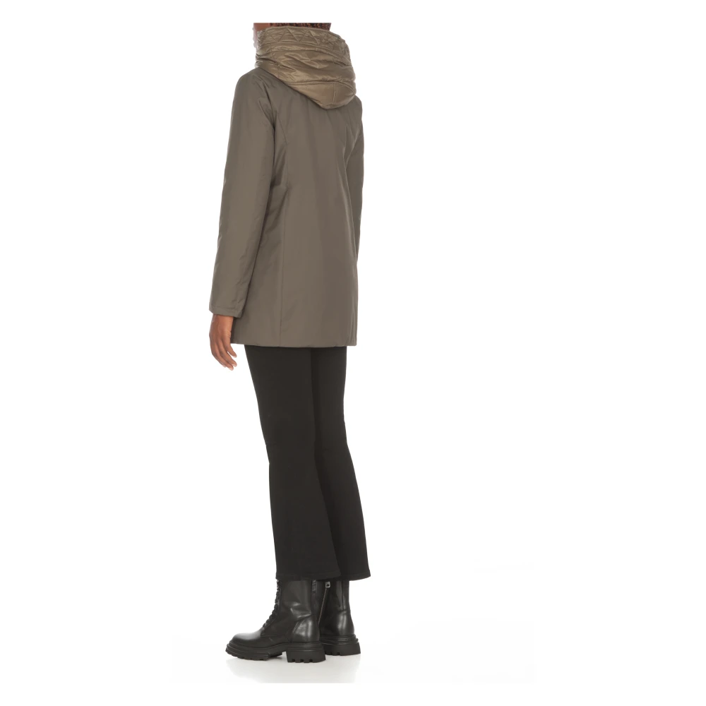 Fay Groene Hoodiejas met Ritssluiting Green Dames