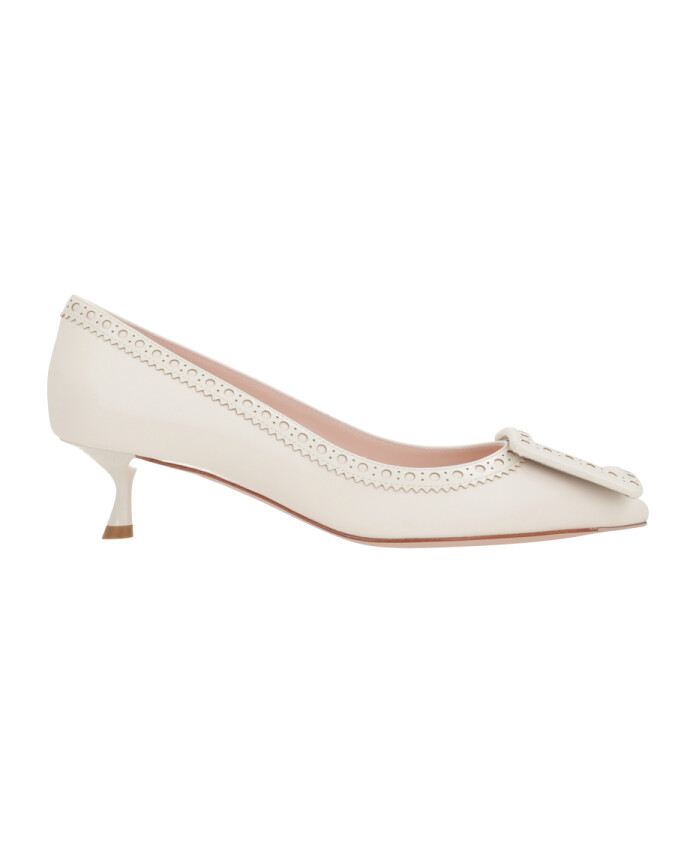 ivory-leather-buckle-heel-pumps