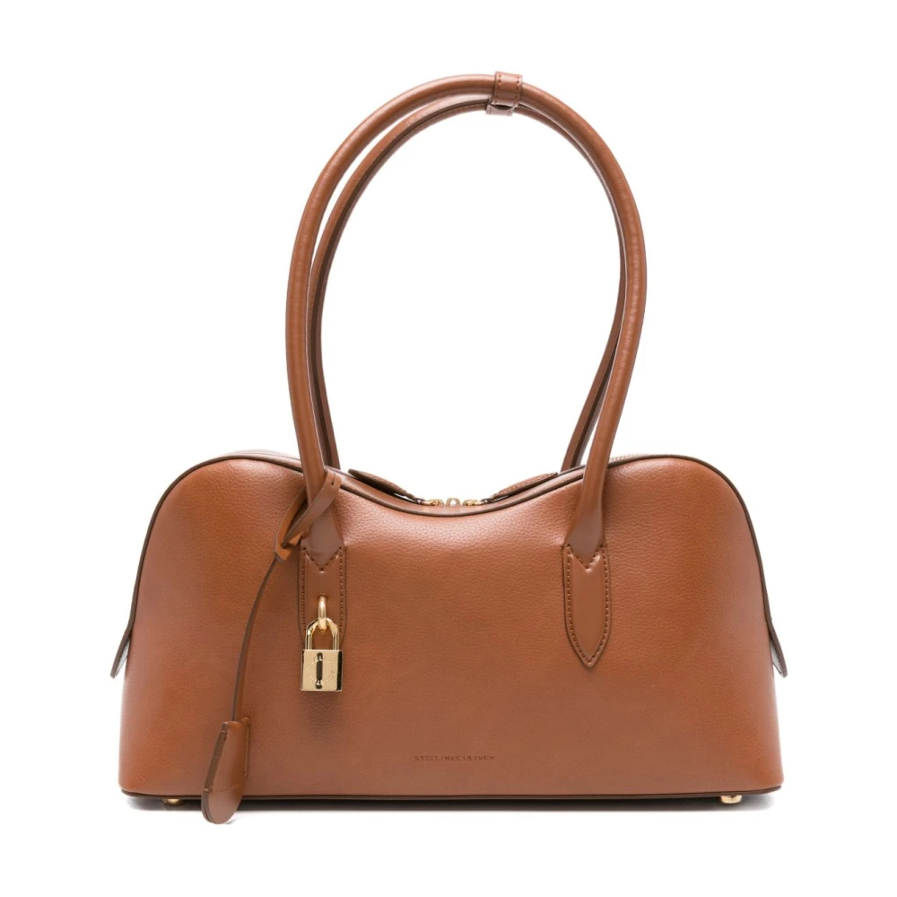 Stella Mccartney Kvinno Brun Väskor Dam, One Size, Hampa, Ryder Shoulder Bag