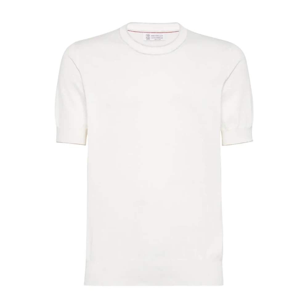 BRUNELLO CUCINELLI T-Shirts White Heren