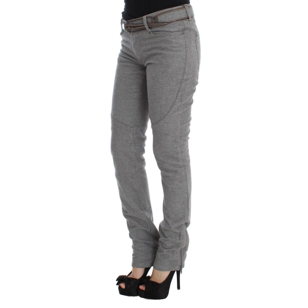 Ermanno Scervino Slim-fit Trousers Gray Dames