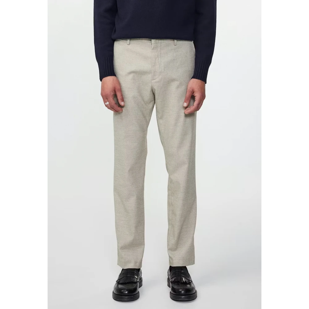 Nn07 Beige Theo Broek Beige Heren