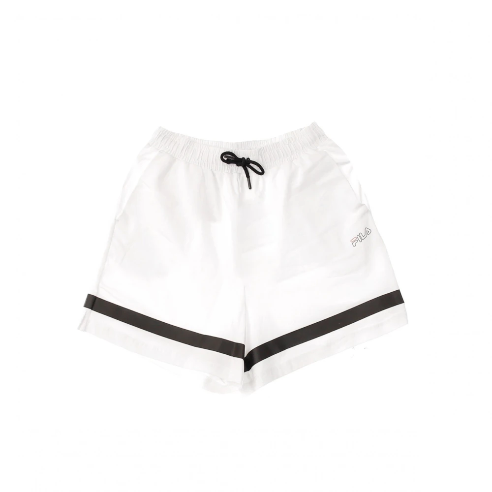 Fila Sportieve Hoge Taille Shorts White Dames