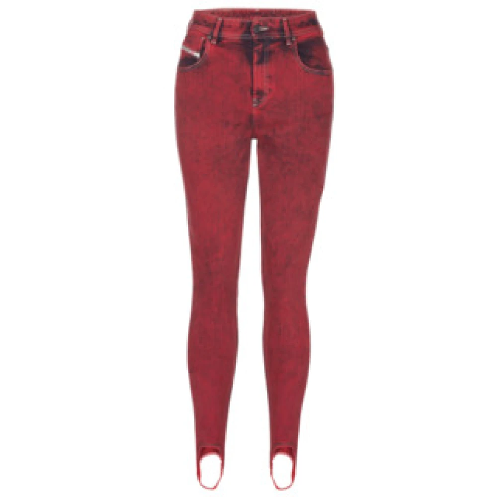 Diesel Stijlvolle Jeans Collectie Red Dames