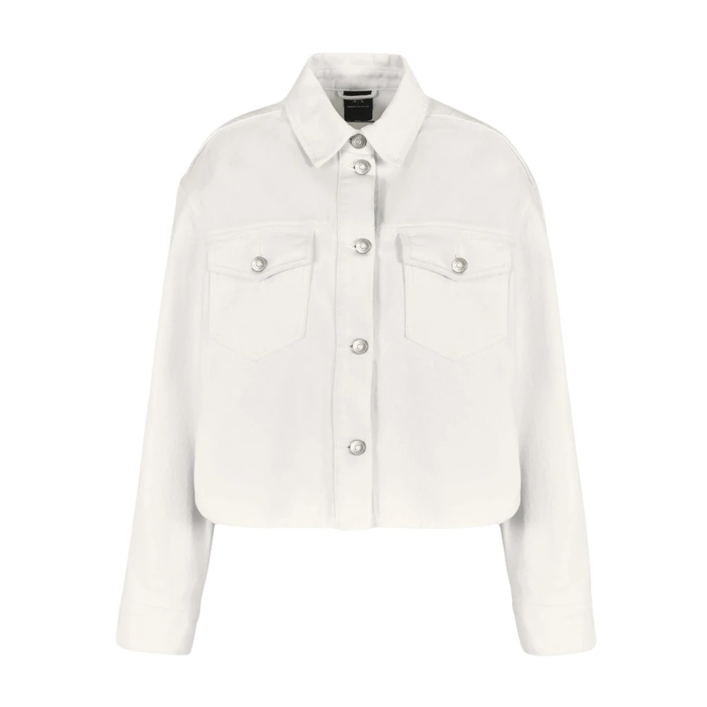 Armani Exchange Coats White Dames