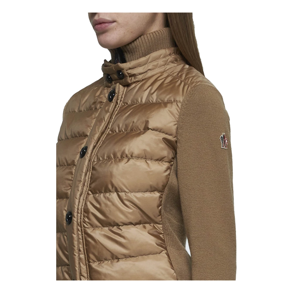 Moncler Waterafstotende Beige Trui Beige Dames