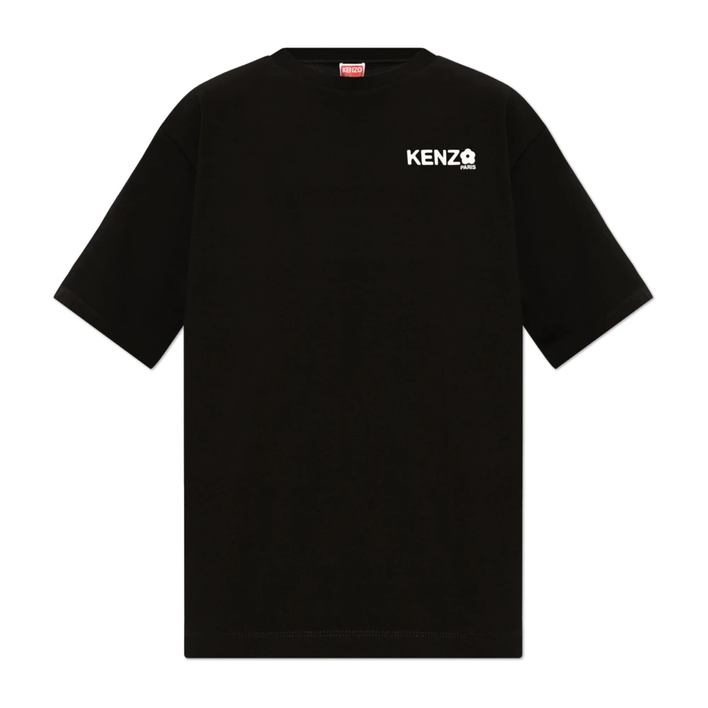 Kenzo T-shirt met logo Black Heren