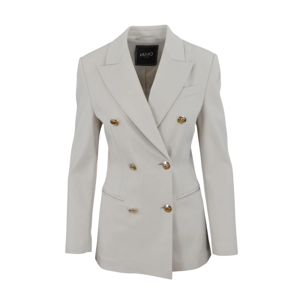 Liu Jo Elegante Blazer voor Vrouwen Gray Dames