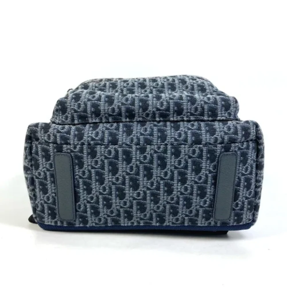 Dior Vintage Pre-owned Fabric dior-bags Blue Dames