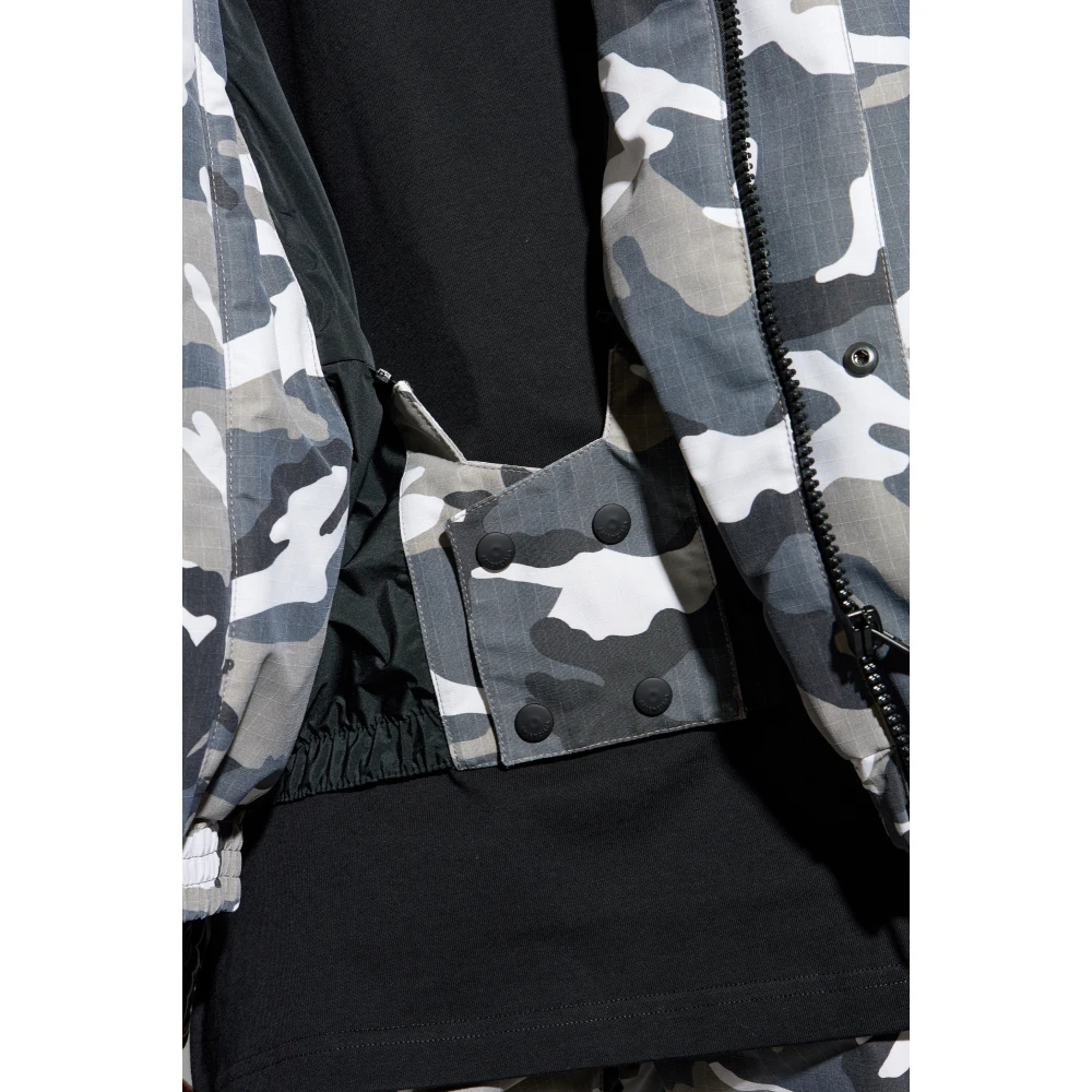 Balenciaga Gewatteerde jas uit de Skiwear collectie Gray Heren