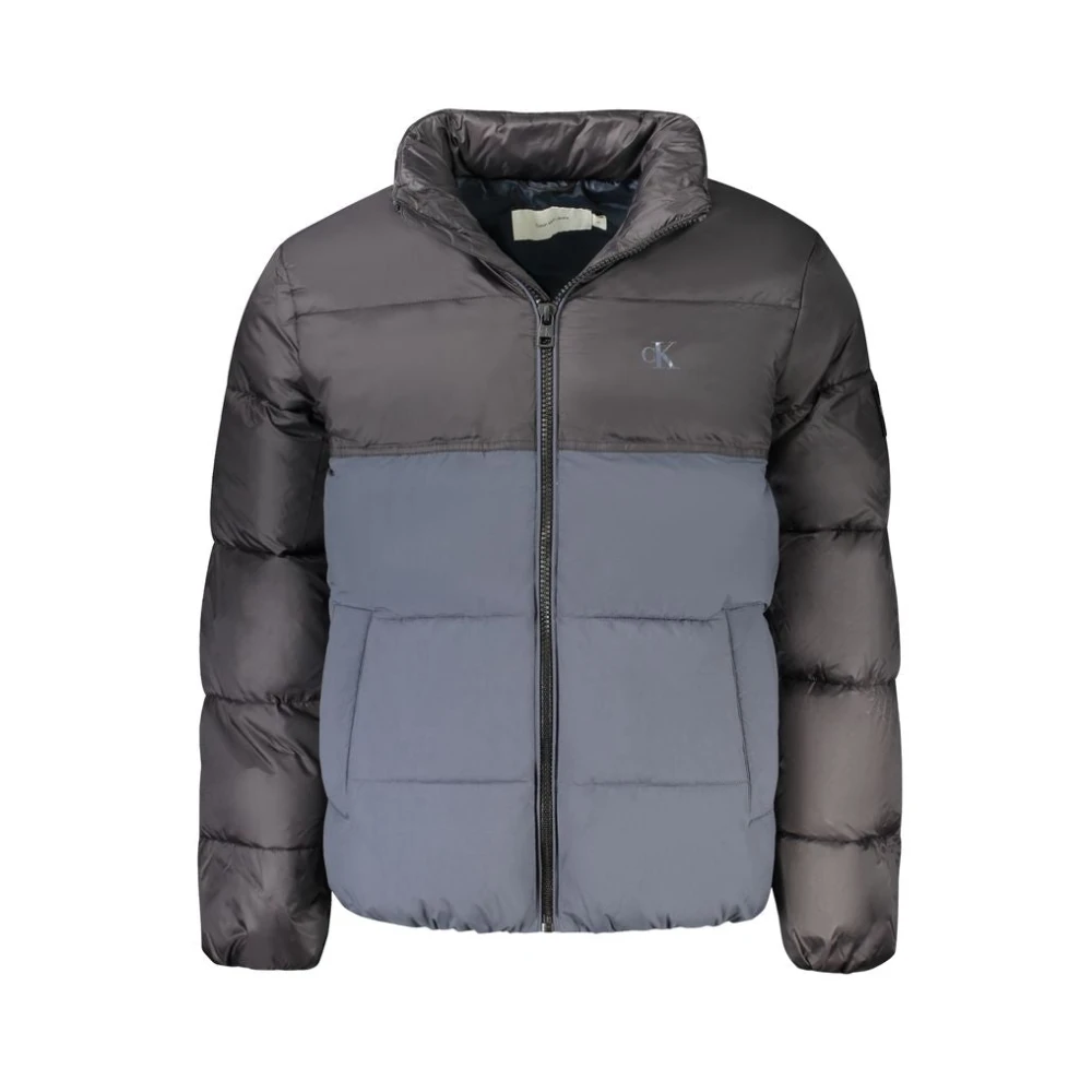 Calvin Klein Men's Blue Polyester Jacket