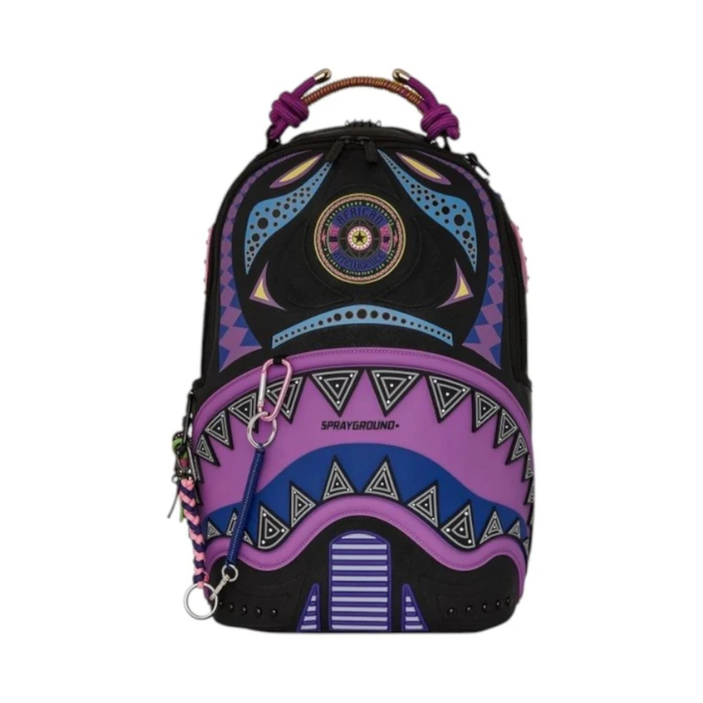Sprayground Moderne Wonderland Rugzak Zwart Multicolor Unisex