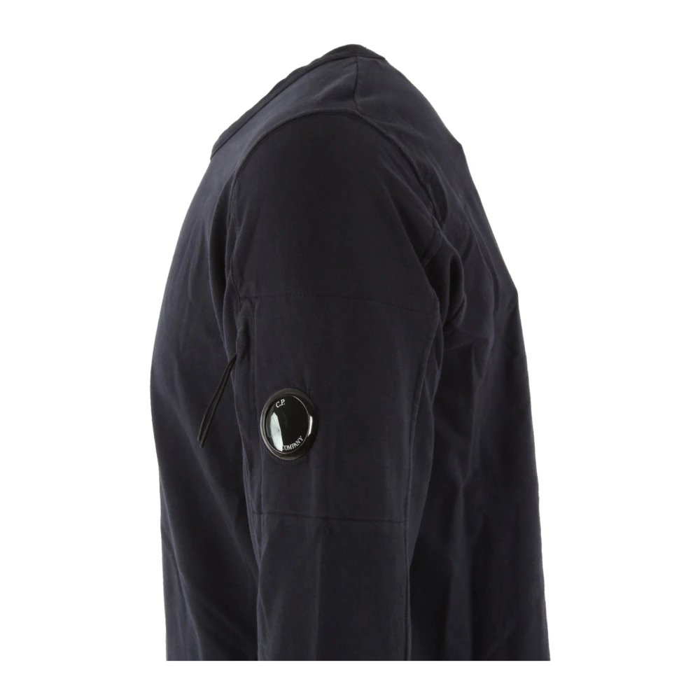 C.P. Company Blauwe Katoenen Trui voor Mannen Blue Heren