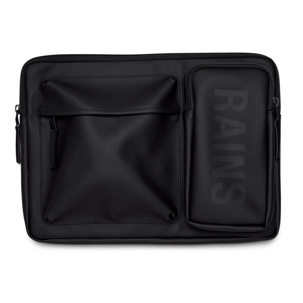 Rains Trail Laptop Fodral Black, Unisex