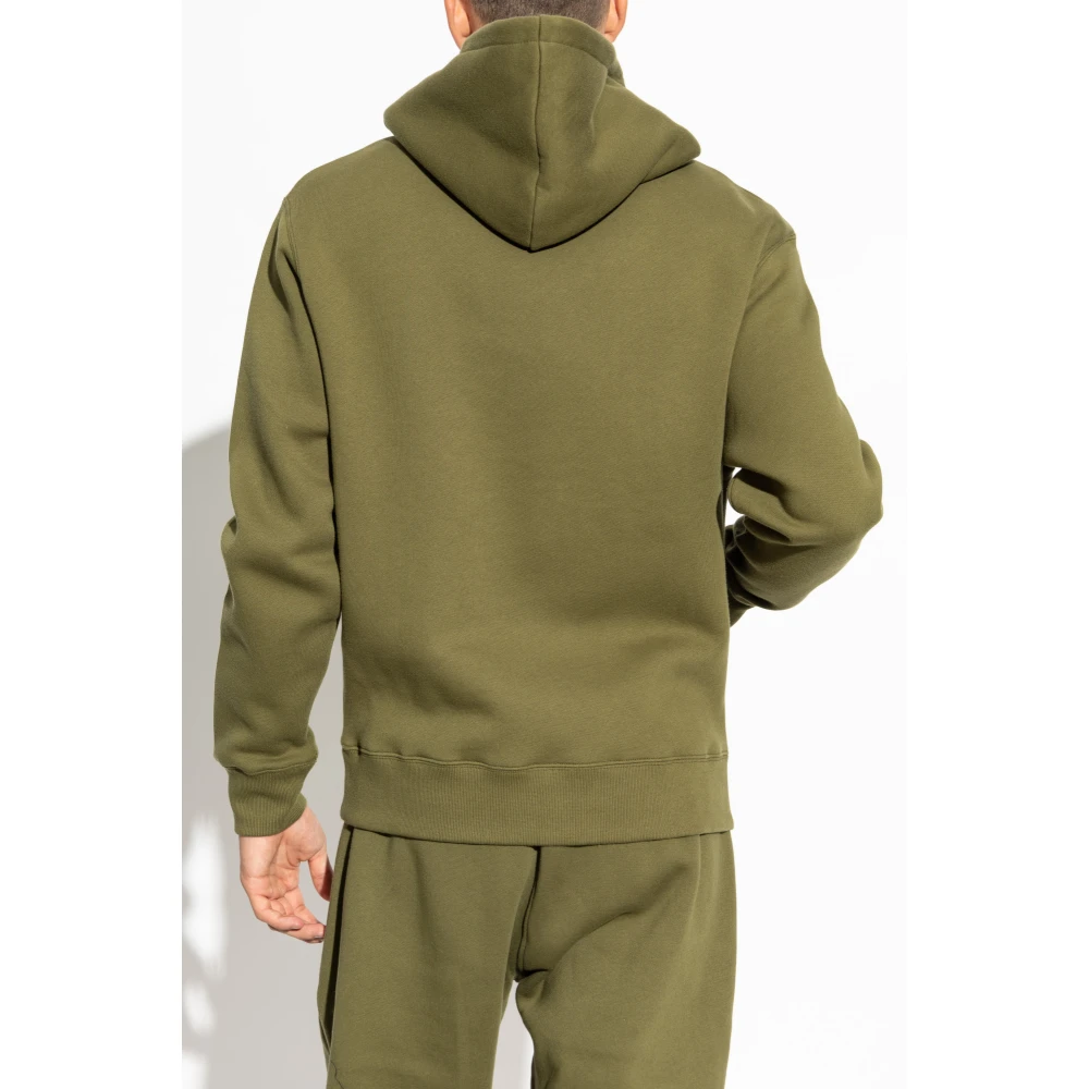 Maison Kitsuné Hoodie Green Heren
