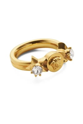 Metal Strass Ring