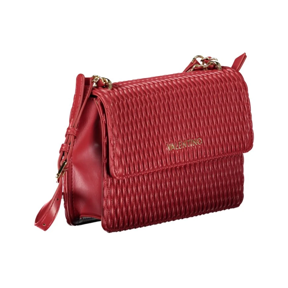 Valentino by Mario Valentino Rode polyethyleen handtas Red Dames