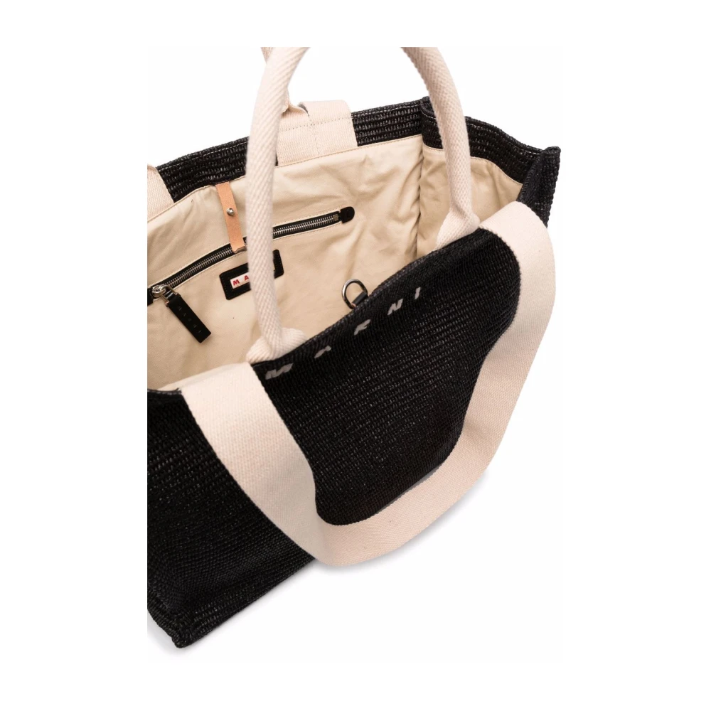 Marni Zwarte Tote Tas Black Heren