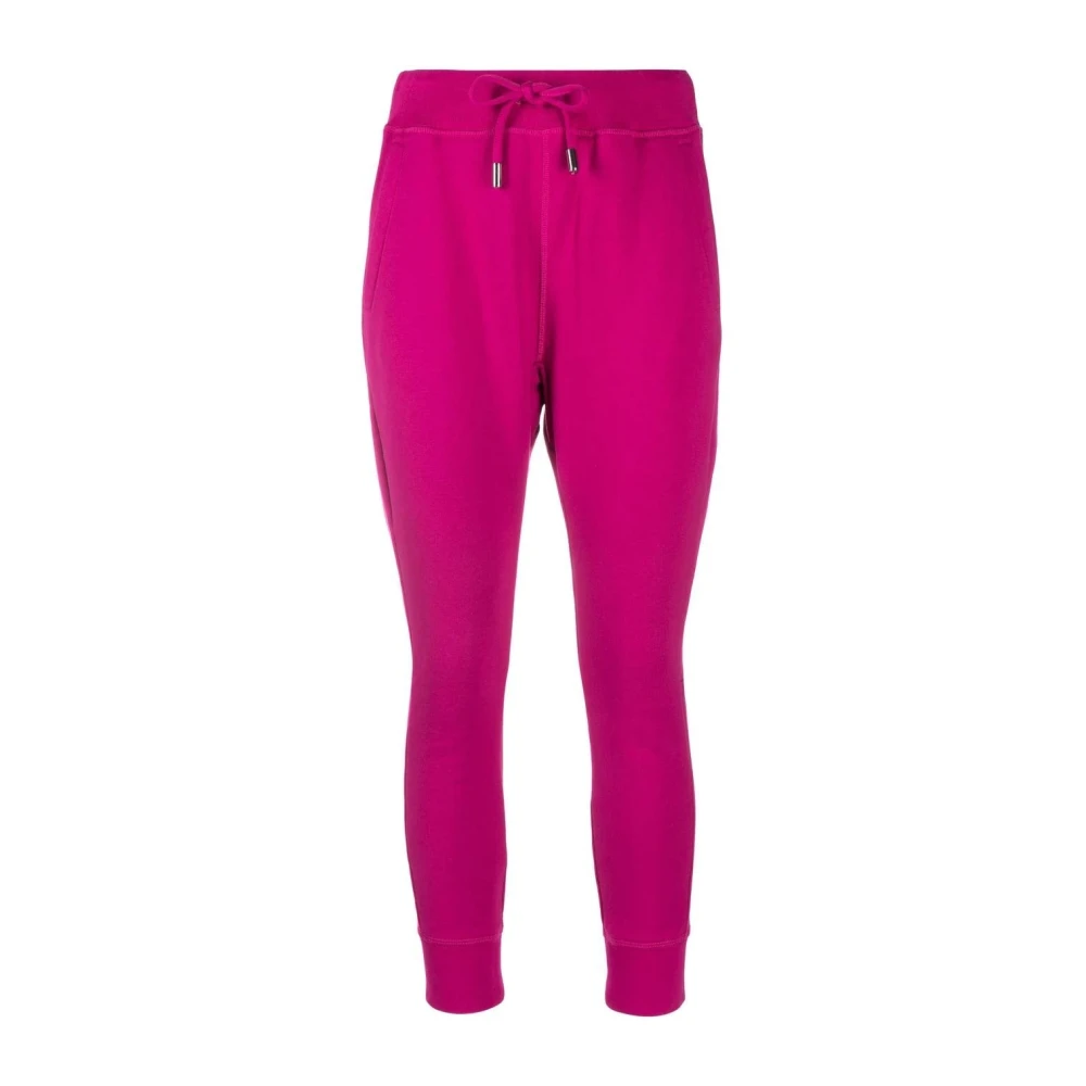 Dsquared2 Women's Pink Icon Spray Sweatpants