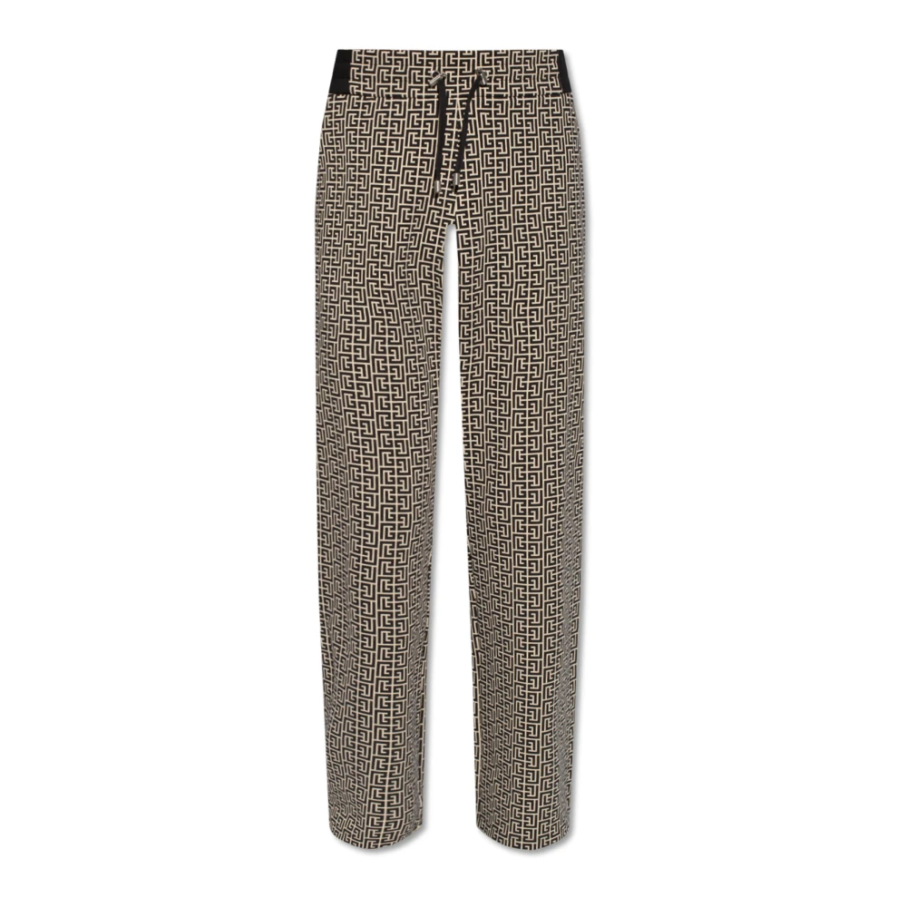 Trousers > Straight Trousers - - Balmain - Modalova