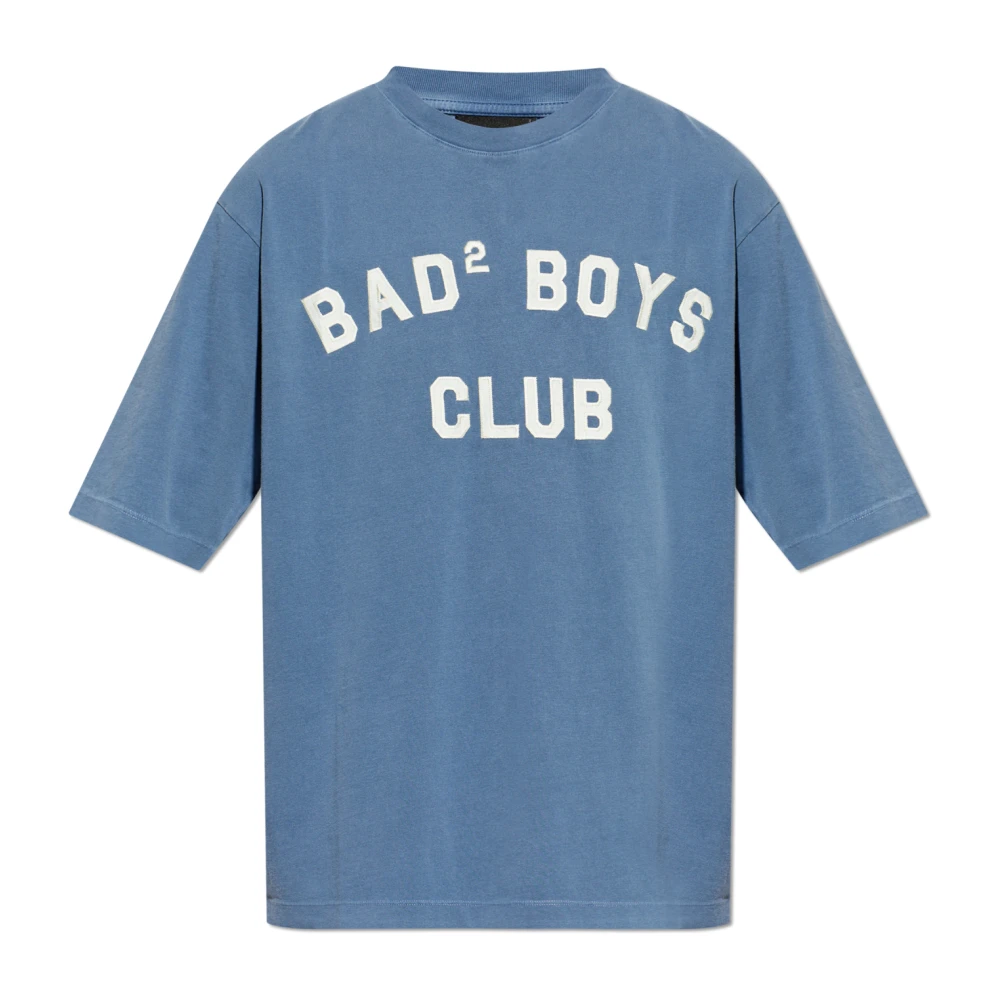 Dsquared2 Blue T-Shirts, Male, L, Printed T-Shirt